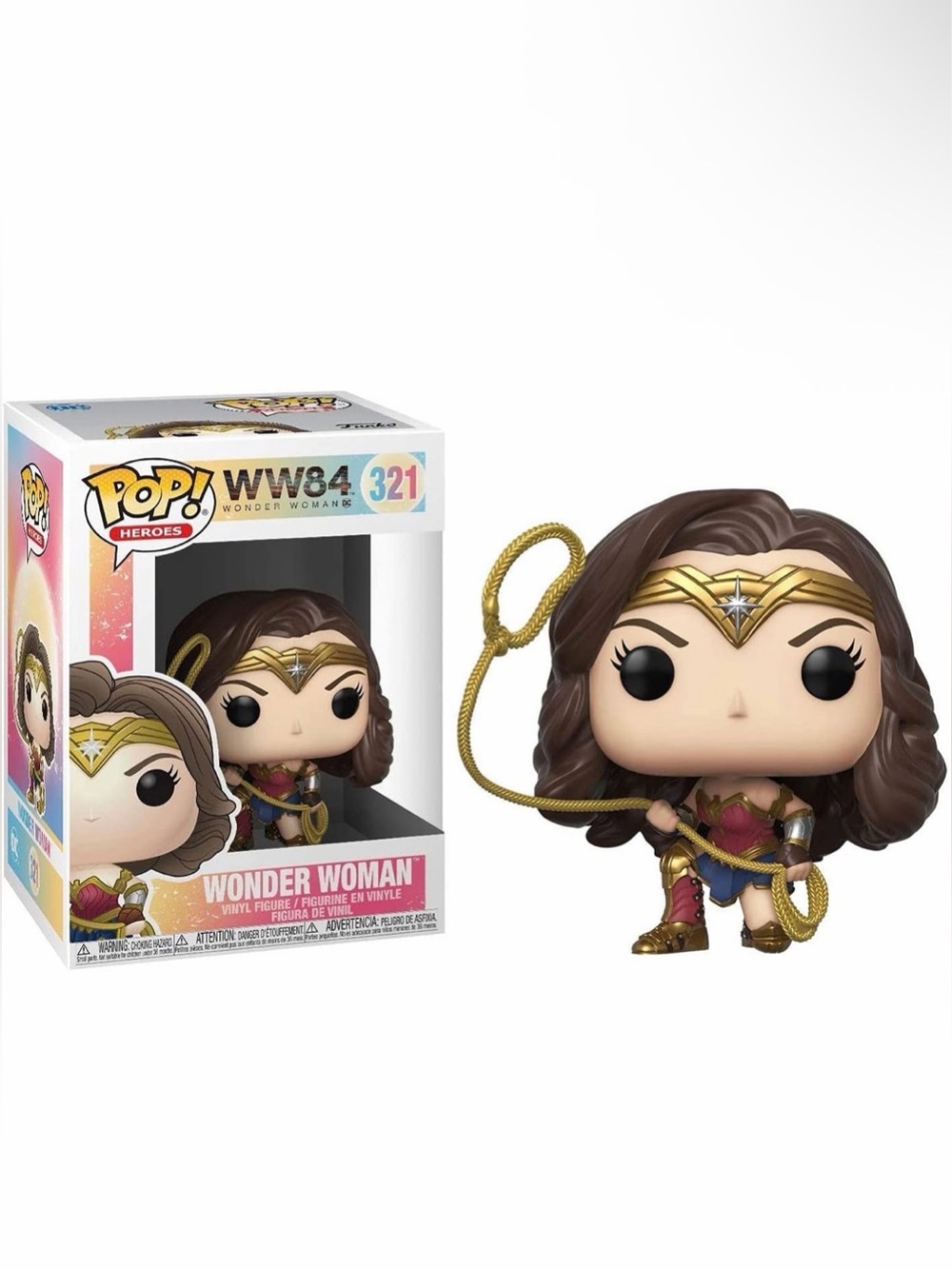 Funko Wonder Woman WW84 Vinyl Figure - Red,‎ Blue, Gold